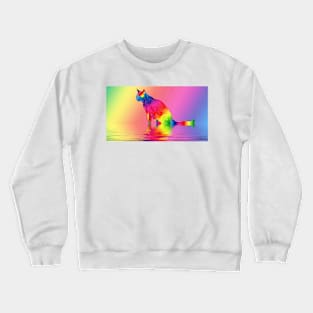 A Cat Crewneck Sweatshirt